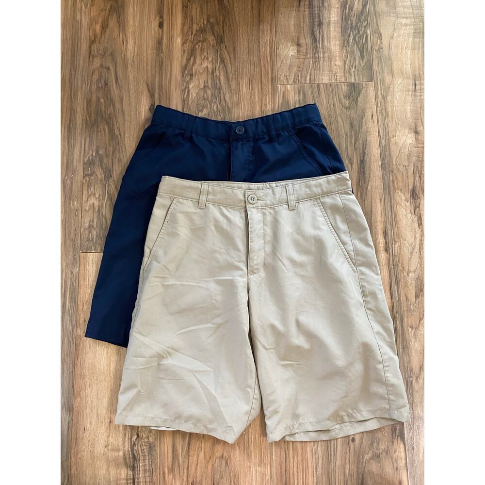 Nautica French Toast Boys Uniform SCHOOL Shorts SET NAVY KHAKI SZ 14